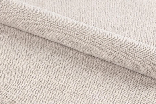 Židle Cliff béžová jídelní čalouněná moderní na černých nohách