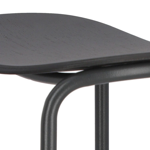 Moderní černá dřevěná barová židle Trick do kuchyně a jídelny 65 cm SCAB Design