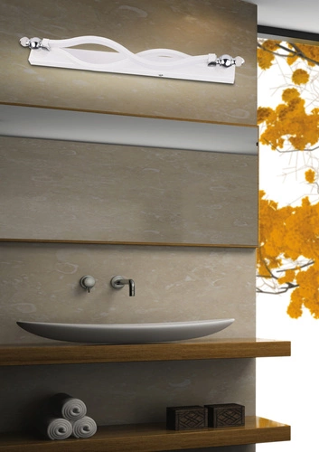 LED nástěnné svítidlo Esse bílé moderní 12W do obýváku, ložnice a koupelny CANDELLUX