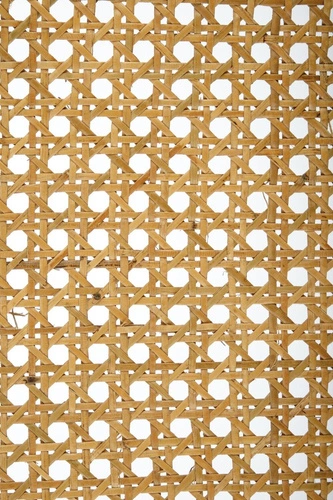 Dřevěná jídelní židle Renne z přírodního ratanu boho rustikální Intesi 89 cm