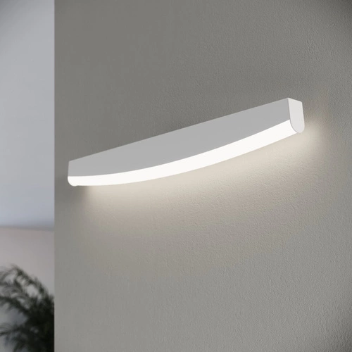 Moderní nástěnné LED svítidlo JORUN bílé 60 cm do ložnice a obýváku nad zrcadlo