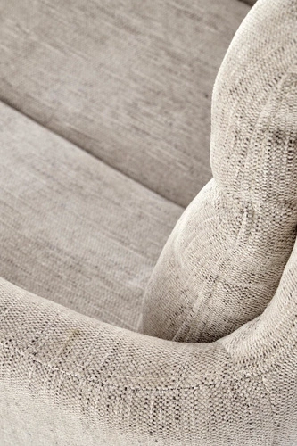 Otočná čalouněná židle Ophelia Intesi béžová s područkami do obýváku a kanceláře