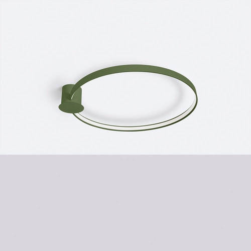 Stropní LED svítidlo RIO 78 olivově zelené moderní do obýváku a kuchyně Thoro