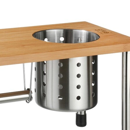 Kuchyňský organizér bambusová police