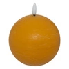 Dekorativní LED svíčka koule žlutá Molia Atmosphera z parafínu teplé světlo 10 cm