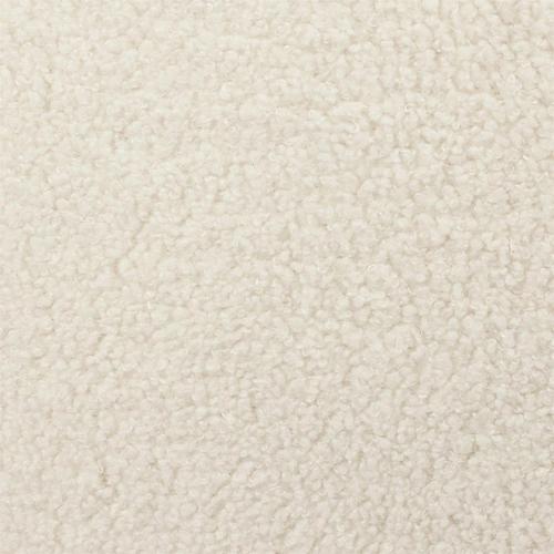 Křeslo Erika bílý boucle do obýváku skandinávský pohodlný Intesi