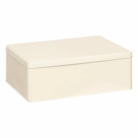 Sada 3 kovových dekoračních krabiček Deskolor šedé do kanceláře a dětského pokoje