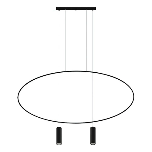 Závěsná lampa HOLAR 2 černá