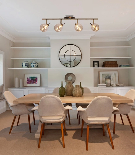 Stropní svítidlo Lentini moderní zlaté 4bodové jantarové sklo do obýváku a ložnice