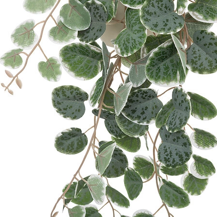 Atmosphera závěsná umělá květina v květináči jako živá 40 cm do obýváku nebo ložnice