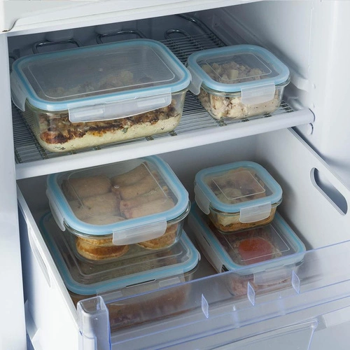 Sada 3 skleněných nádob M