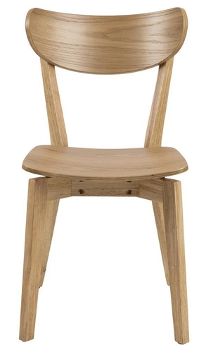 Dřevěná jídelní židle Roxby Actona skandinávský styl přírodní retro