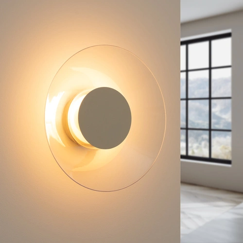 Nástěnné svítidlo ASTRO béžové LED moderní do obývacího pokoje 28 cm