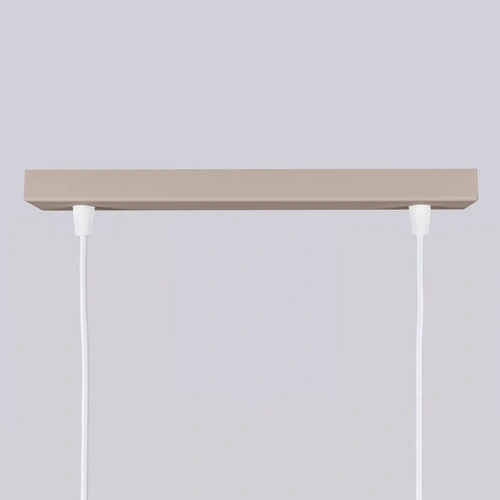 Stropní svítidlo KARBON 2 béžové moderní nad jídelní stůl a do kuchyně