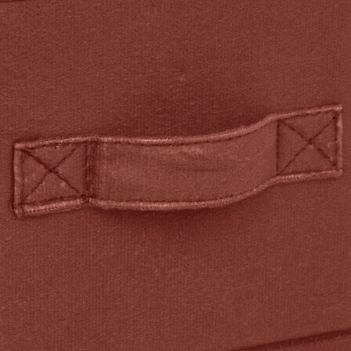 Krabička na polici 15x31cm Velvet červená