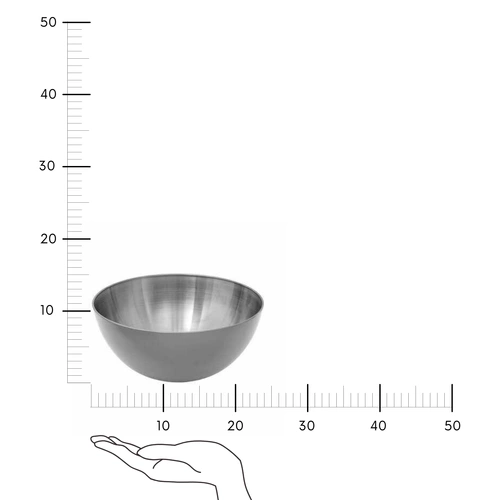 pr. Nerezová salátová mísa 24 cm