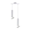 Závěsná lampa Tuba 2x50W GU10 6/30 bílá