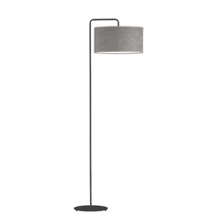 Podlahová lampa BOLIVIA černá šedá