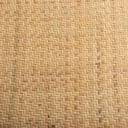 Dřevěná jídelní židle Isak Atmosphera v rustikálním stylu se stohovatelným ratanovým sedákem