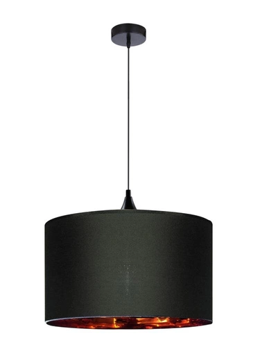 Dlouhá závěsná lampa 1x60W E27 měděná