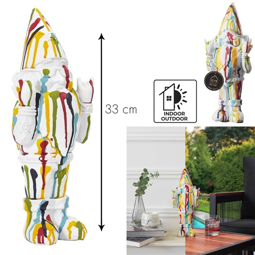 Dekorační soška skřítek Rock Intesi moderní do zahrady nebo obýváku 33 cm jako dárek