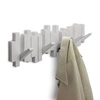 Nástěnný věšák do předsíně Umbra Sticks Multi šedý moderní 5 háčků 49 cm