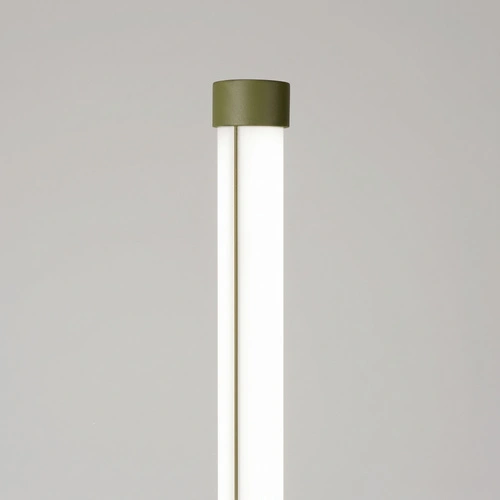 Stojací lampa do obývacího pokoje TRANG moderní LED olivová 4000K