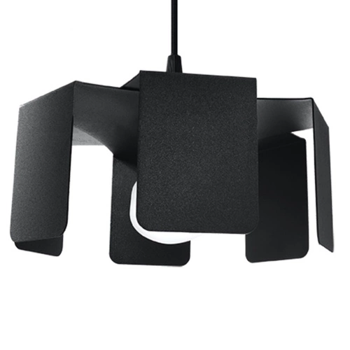 Závěsná lampa TULIP černá