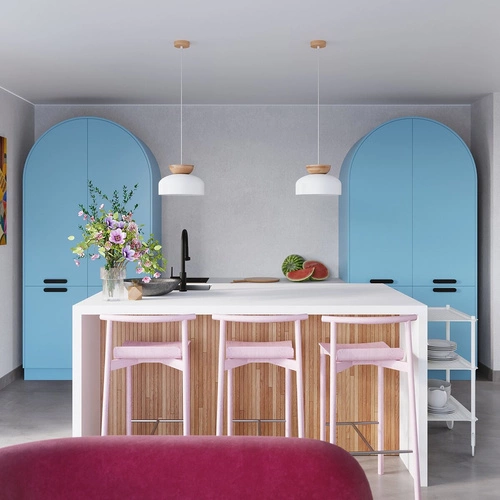 Závěsné svítidlo MARION bílá skandinávský styl kulaté do obýváku a jídelny dřevo ocel 130 cm