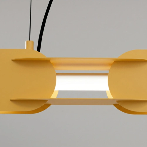Závěsné svítidlo CHAIN 158 LED žluté moderní nad jídelní stůl