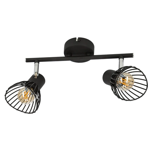 Stropní svítidlo Fly strip 2x40W E14 černé