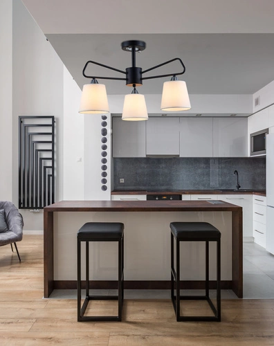 Lustr Morley 3 černý