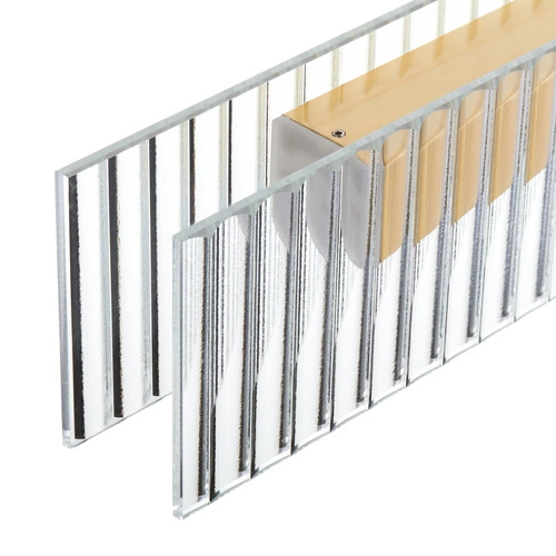 Moderní závěsné svítidlo LONGIN-120 LED zlaté 120 cm nad jídelní stůl Step into Design