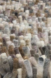 Vlněný shaggy koberec Shaggy Rocks šedý 200x300 cm moderní do obýváku Carpets&More