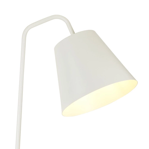 Bílá stojací lampa ZEN F Step into Design moderní do obýváku a ložnice 186 cm