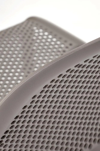 Jídelní a zahradní moderní plastová židle Lynette Intesi, snadno čistitelná, stohovatelná