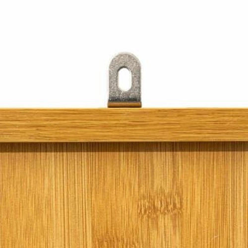 Vysoká koupelnová skříňka Sicela z bambusu