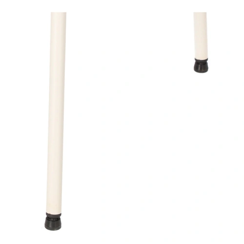 Židle Ravio moderní plastová bílo-krémová do jídelny a kuchyně