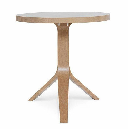 Kulatý dřevěný stůl Hey 70 cm do jídelny a kuchyně, moderní, na míru buk