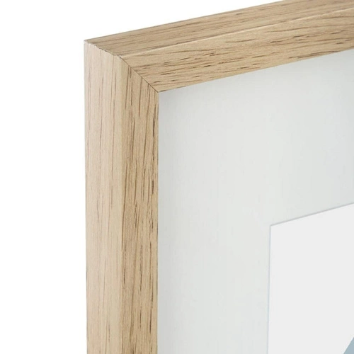 Dřevěný fotorámeček na zeď 40x50 přírodní skandinávský Manu Atmosphera