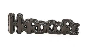 Dekorační figurka Hardcore balonová černá moderní do obýváku HV decor 33,4 cm