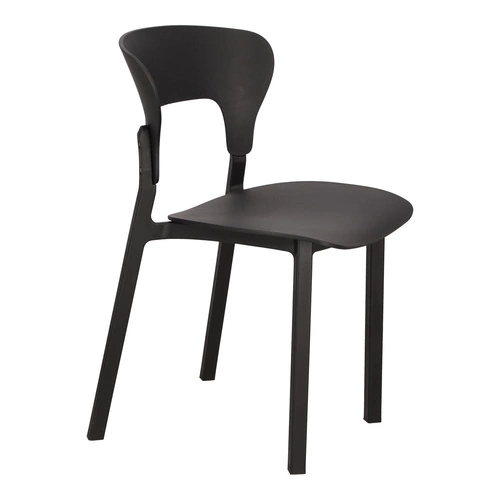 Sada 4 černých židlí Kabru