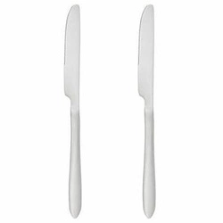 Sada 2 jídelních nožů Nevis 5five simply smart moderní stříbrné příbory nerezová ocel myčka