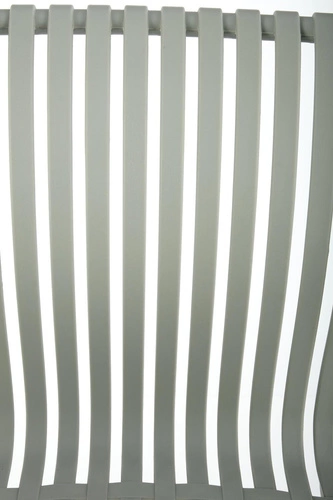 Zahradní plastová židle Nathan Intesi šedá, moderní, snadno čistitelná, stohovatelná