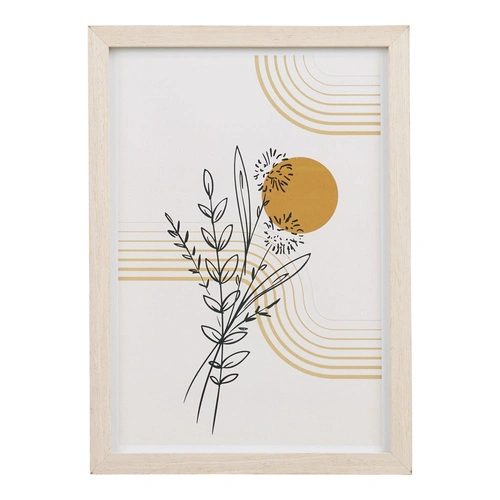 Sada rámečků Madison přírodní boho dekorativní obrazy na zeď