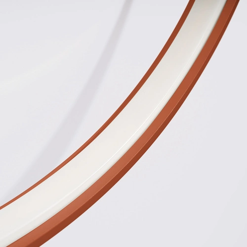 Stropní LED svítidlo RIO 110 červené kulaté moderní do obýváku a kuchyně Thoro