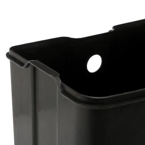 Kovový bílý odpadkový koš s pedálem 6 l do moderní kuchyně 5five