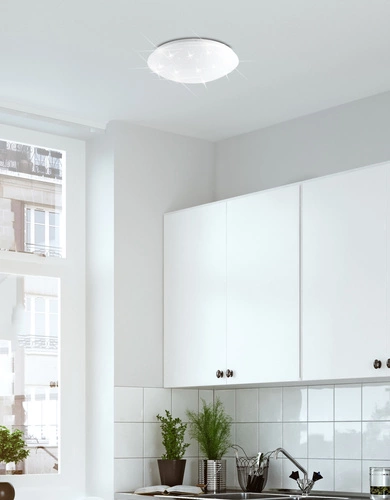 Stropní LED svítidlo Magnus 33 cm bílé kulaté moderní do obýváku a kuchyně CANDELLUX