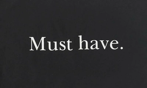 Taška Must Have shopper black