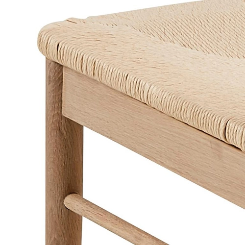 Dřevěná jídelní židle s područkami Cassandra Actona skandinávské boho přírodní